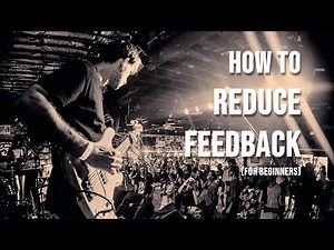 How To REDUCE MIC FEEDBACK For BEGINNERS - Live Audio Example With The Behringer X32 Rack