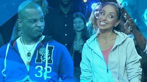 In this episode, rapper T.I. and singer Mýa compete in a series of insane dares, from taking a hit from a linebacker to diving into an ice bath to find diamonds. | Do or Dare