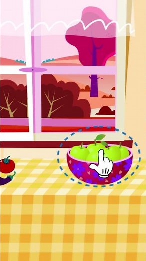 🎨🌈 A Roda de Cores da Annie #learncolors #shorts #songsforkids