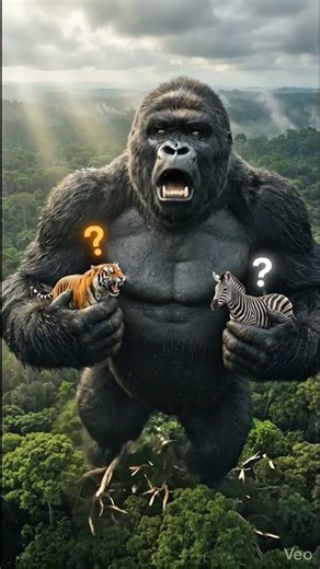 🐯 Tiger vs. 🦓 Zebra: Who Lives Longer? (Titanic Jungle Clash) #Shorts