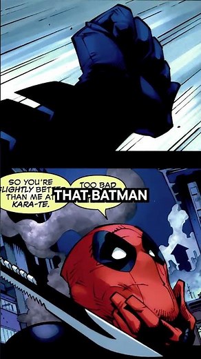 BATMAN VS DEADPOOL!