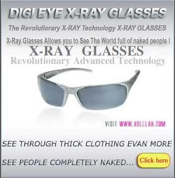 X-Ray Glasses Revolutionary Advanced Technology Lets