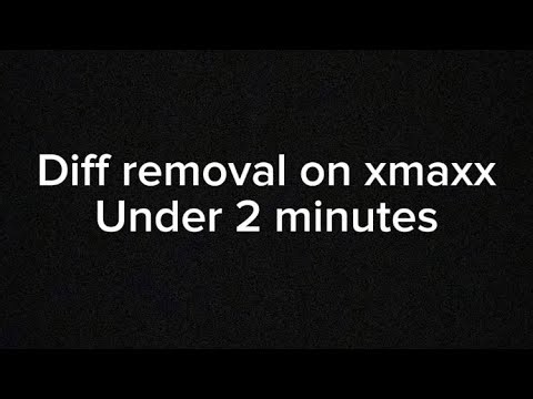 Xmaxx center diff removal