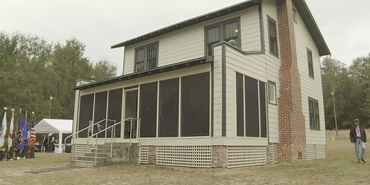 Plaque unveiled recognizing Ma Barker house in Ocklawaha, 90 years after infamous FBI shootout