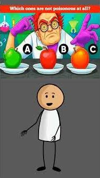 which one are not poisonous Apple? #challenge #mindbendingquiz #quiztime #quiz #puzzles #riddles