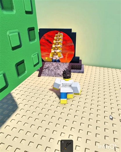 I found a creepy secret in this Roblox map 😱#roblox #fyp