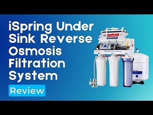 iSpring RCC1UP-AK Under Sink Reverse Osmosis Drinking Filter System Review (Pros & Cons Explained)