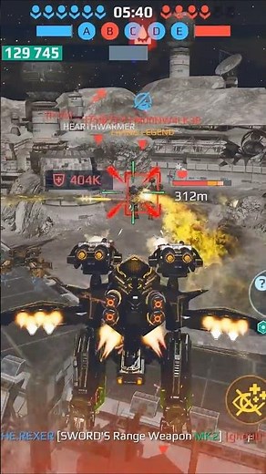 WR - UE Avenger UE Ao Jun VS Mauler | War Robots