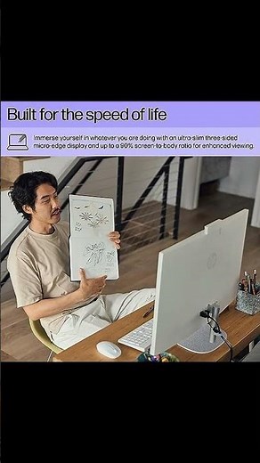 HP 27 inch All-in-One Desktop PC Tutorial