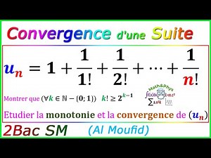 Les Suites Numériques - Suite Convergente - 2 Bac SM - [Exercice 12]