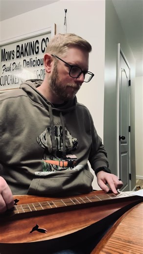 Bought a dulcimer today. Watch me learn how to play it. #dulcimer #maryhadalittlelamb #appalachiandulcimer