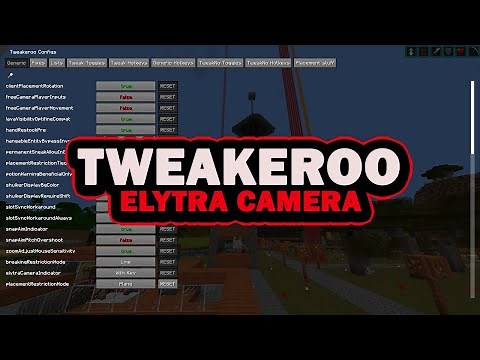 Tweakeroo Minecraft Mod - Elytra Camera