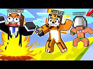 Lucky Blocks Race Nocivanu’ VS Klorna, dar COSTIN ARE CREATIVE si NE FACE CE VREA