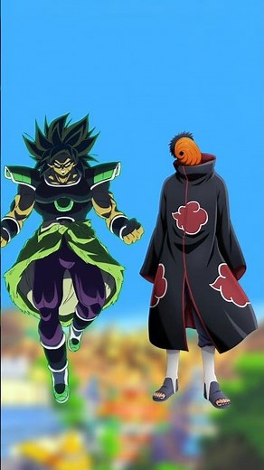 Broly vs Akatusuki members #anime #shorts