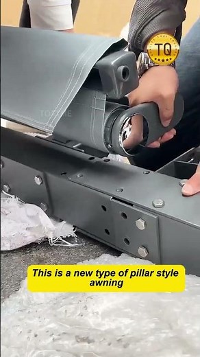 Install motorized full-cassette awning for hot balconies. Retract fully into dustproof box