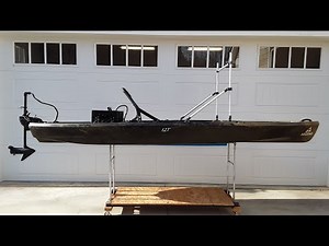 Ascend 12T Motorized Kayak Modifications