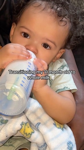How I transitioned my 11 month old to whole milk! 🥛 #11monthold #wholemilk #baby #momlife #shorts