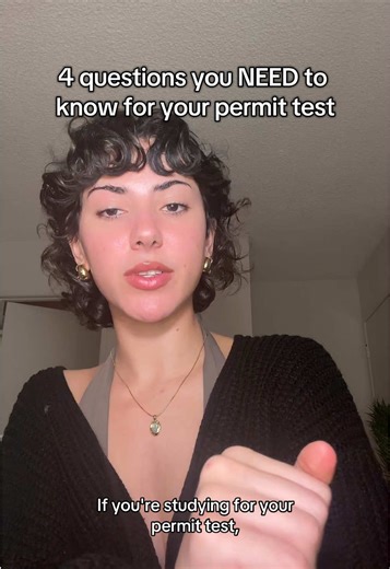 getmypermit.app has way more questions just like these #drivingtips #permit #drivingtest #driverslicense #permittest