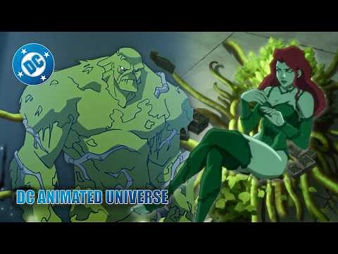 Poison Ivy & Swamp Thing love "the green" 🌿🥴 | Best of DC Animated Movies | DC