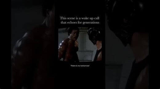 COME ON! NO TOMORROW! – Apollo Creed CRUSHES Limits in Rocky III Training Scene 💪🔥 | Amedeo T.
