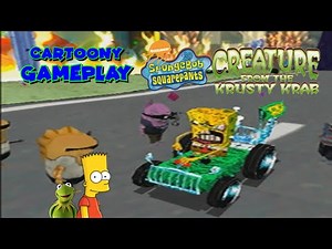 Cartoony Gameplay: SpongeBob SquarePants Creature from the Krusty Krab PART 1