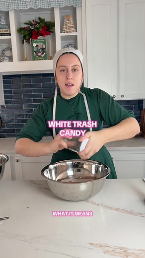 The most simple but delicious snack. And yes, we did buy cereal once a year to make this. My Amish cookbook is available on my website ➡️