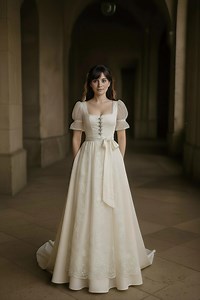 Dirndl Bridal Gown: Edelweiss Embroidery, Boho Rustic Wedding Dress - Etsy