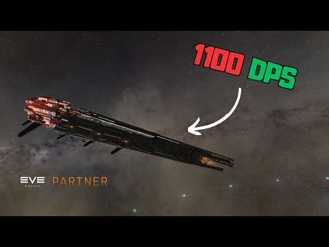 EVE Online 1100 DPS Hurricane in ESS PVP Action