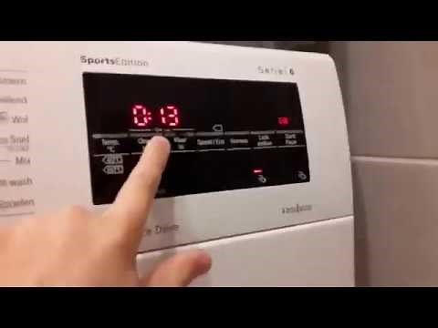 Bosch Serie 6, 8kg - Spin only 1400rpm