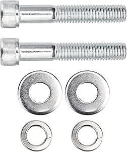 H-D Handlebar Riser Clamp Mounting Bolt Kit Designed for Most Harley Aftermarket Risers