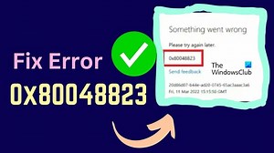 Fix Error 0x80048823 in Windows 11