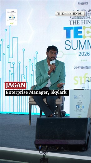 #Watch | Jagan, Enterprise Manager, Skylark Information Technologies Pvt. Ltd., at The Hindu Tech summit 2026, emphasises the importance of understanding each country’s data privacy regulations when working with global organizations. As Enterprise Manager at Skylark Information Technology, he warns that even a small phishing email can cause major disruption. | The Hindu