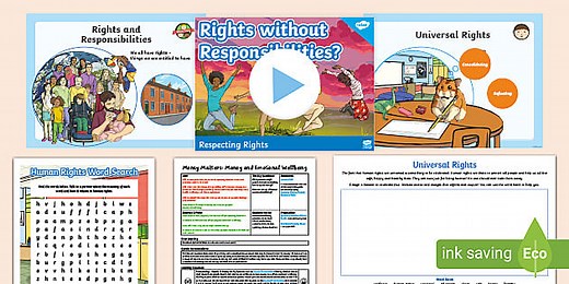 Citizenship LKS2 Respecting Rights Lesson 4: Rights without Responsibilities? Lesson Pack