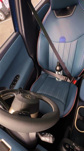 Parking? Sorted. Apps? Synced. Mood? Up. The MINI Aceman is your city companion, inside and out 🤟🏽✨ #MINIAceman | MINI