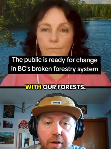People are ready for change in BC's broken forestry system. The current system is running out of room to pretend that it's fine. #bc #forestry #timber #logging #environment