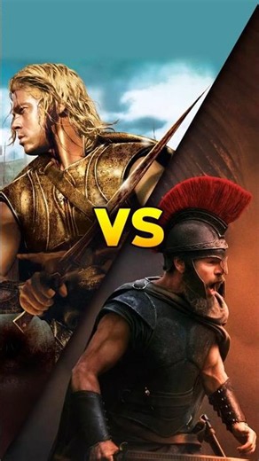 The Odyssey vs. Troy: The Casting War ⚔️ #Troy #TroyMovie #BradPitt