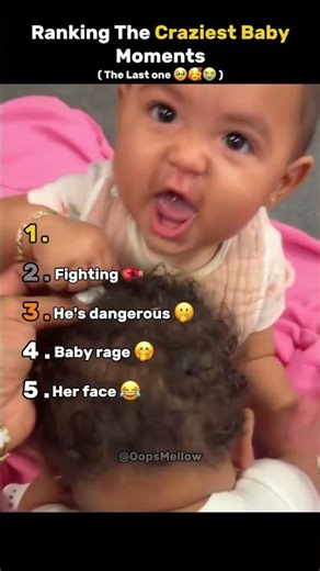 Top 5 Craziest Baby Moments Ever 😳👶 | Funny & Unexpected Reactions | #shorts