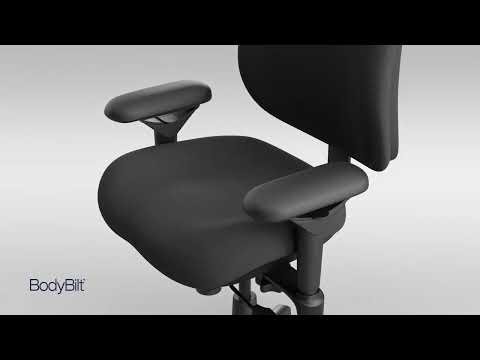 BodyBilt J3407 Adjustments Tutorial | Ergonomic Office Chair Setup & Comfort Guide