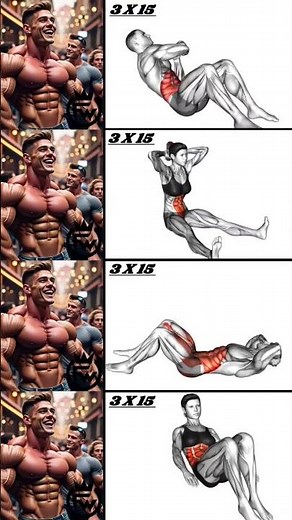 GET FIT FAST with These Simple Exercises for Abs and Weight Loss! #Exercises #Workout #Sixpack #abs