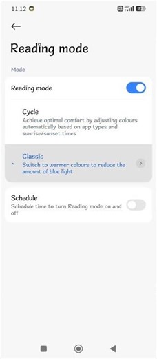 Save your eyes from blue light. Turn reading mode on. # must try # safety fast.