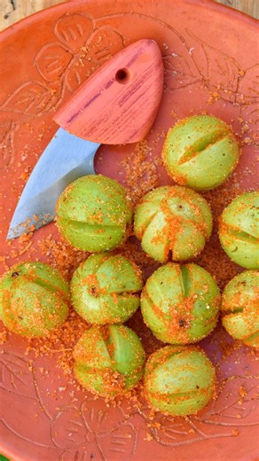 Mix & Munch on Instagram: "Mouthwatering Amla ( Amloki) Masala #food #pickle #amlamasala"
