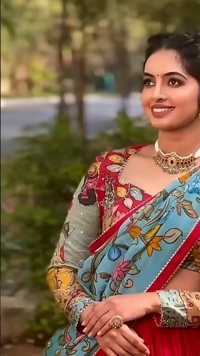 Tusser Silk Kalamkari Printed Lehenga 2025 ||