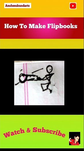 How To Make Flipbooks || Flipbooks Kaise Kare #shorts #ytshorts #Anshmukundarts