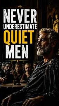 WHY STOIC MEN ARE QUIET BUT POWERFUL - THE LOUD MAN AND THE QUIET MAN