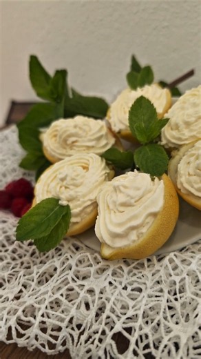 Das erfrischendste Dessert des Sommers 🍋 #zitrone #dessert #sommerküche #rezepte