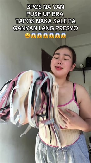 Affordable 3-Pack Push Up Bras on Sale