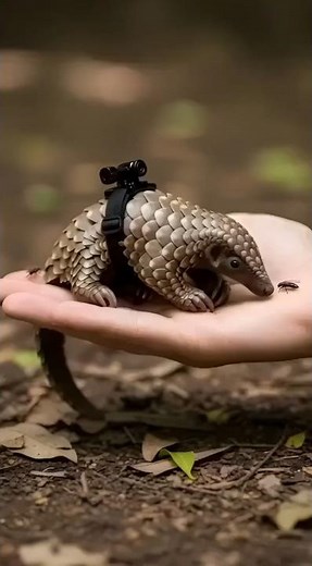 Hidden World of Baby Pangolins 🐾 | Tiny Animal Camera POV