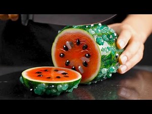 30 Minutes of Satisfying AI ASMR Glass Cutting Video | AI ASMR