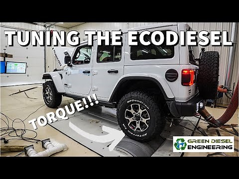 Jeep Wrangler JL EcoDiesel tuned with Green Diesel Engineering GDE Hot Tune