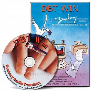 Logiciel de traduction braille Duxbury Braille Translator pour aveugle